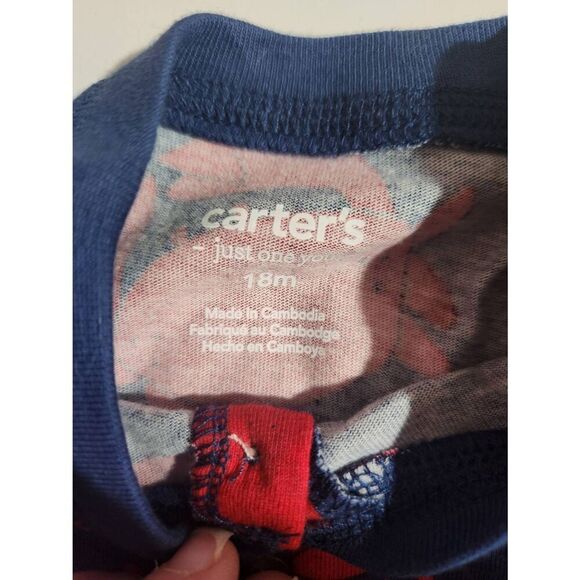 Carters Just one you Crab romper size 18 months new - Picture 5 of 5